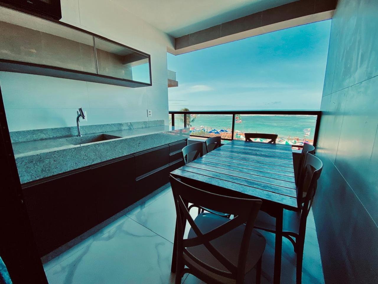 Mirante - Em Frente As Piscinas Naturais Apartamento
